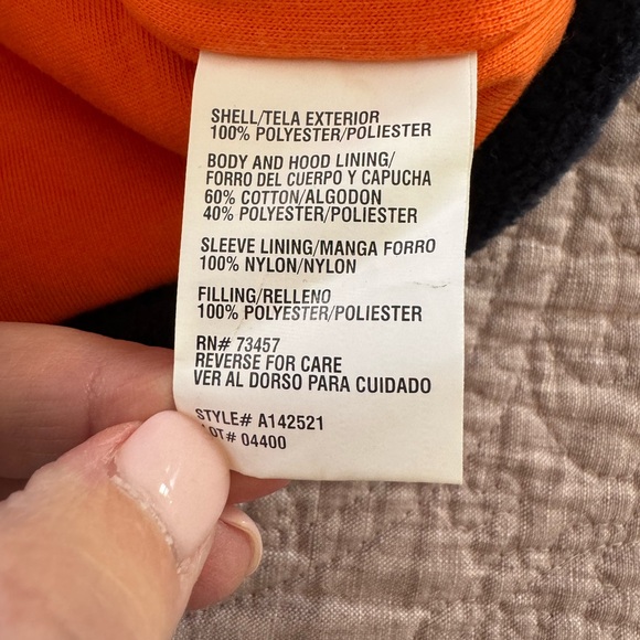 NWT Baby Insulated Hooded Fleece Jacket by Casual Time - Picture 4 of 5